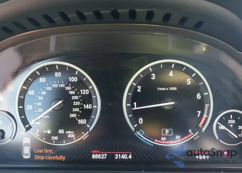 2013 BMW 535I из США, поврежденный, VIN WBAFR7C53DC826715